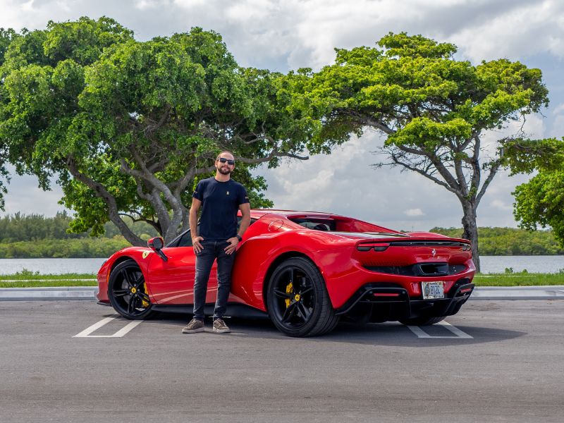 alquiler de Ferrari en Miami